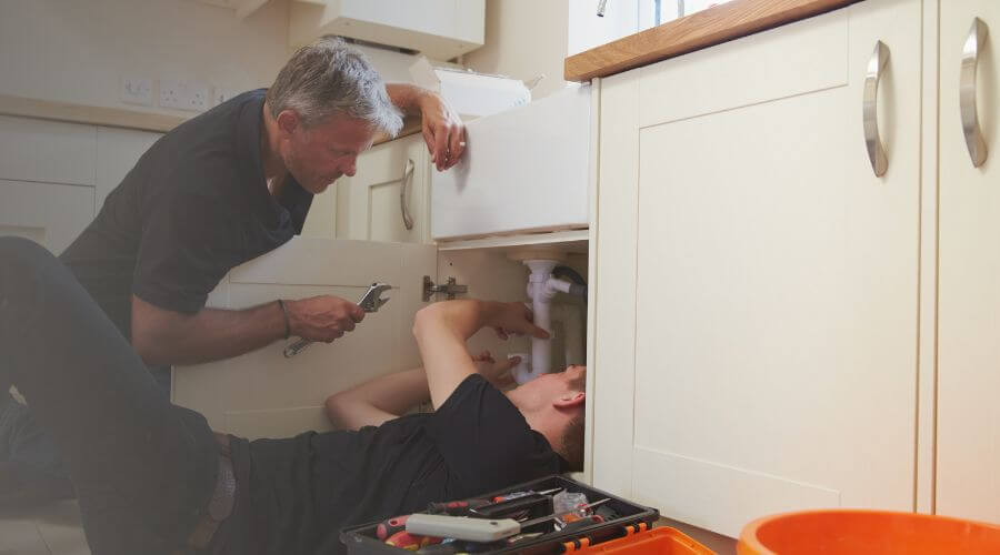 Professional burst pipe repair services in Dawson, TX
